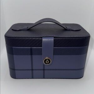 doTERRA Travel Carry Case w Top Handle Purple Plaid